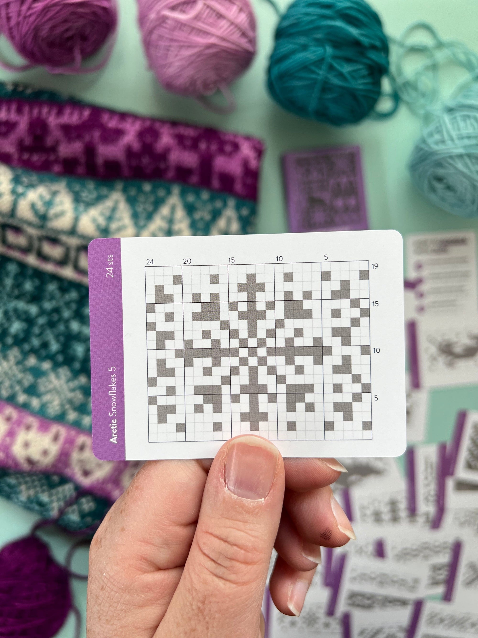 Pacific Knit Co. knitting pattern Pacific Knit Co. - Arctic Doodle Card Deck (Expansion)