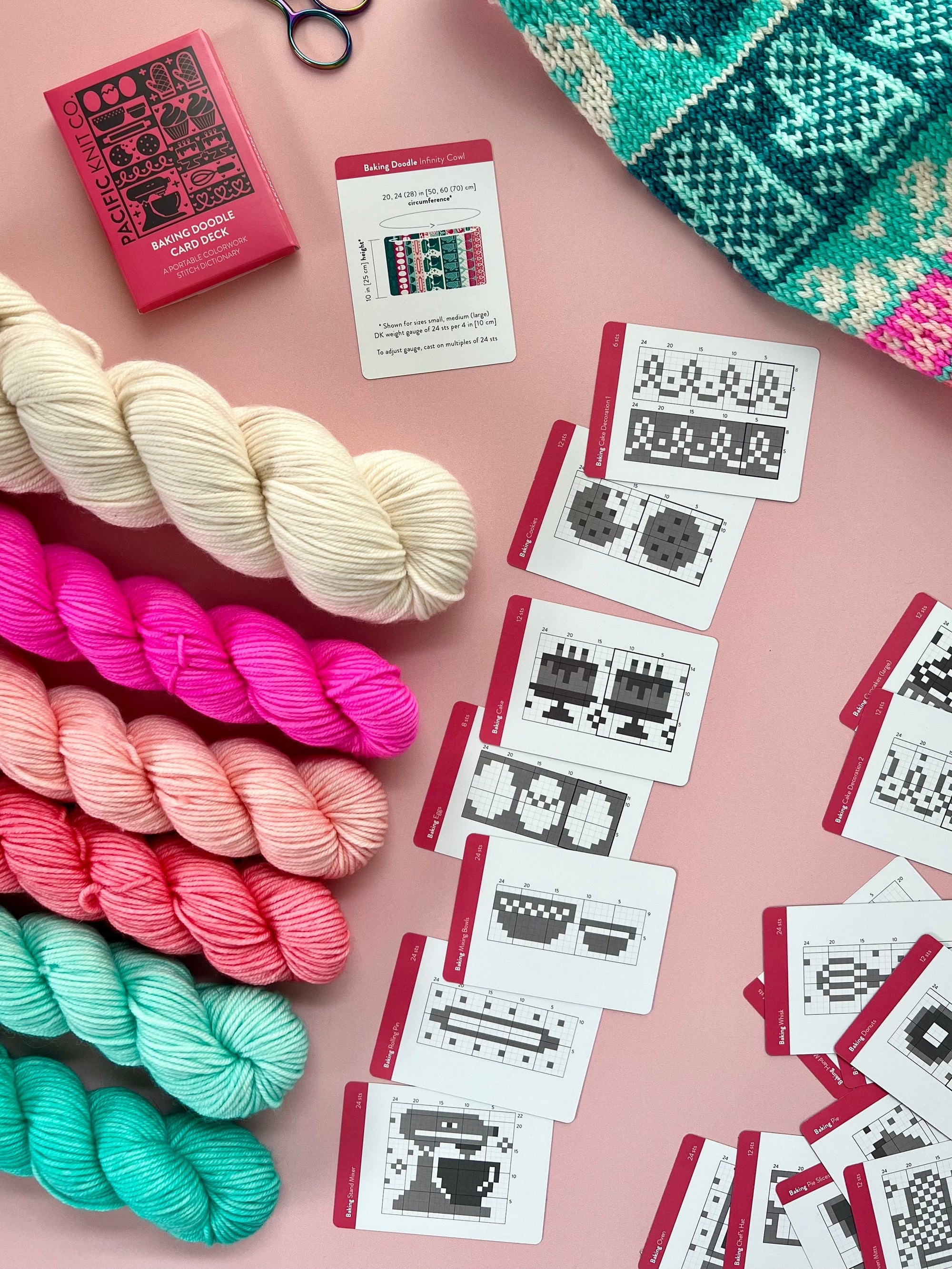 Pacific Knit Co. knitting pattern Pacific Knit Co. - Baking Doodle Card Deck PRE-ORDER (Expansion)