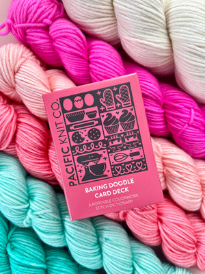 Pacific Knit Co. knitting pattern Pacific Knit Co. - Baking Doodle Card Deck PRE-ORDER (Expansion)