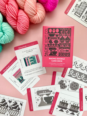Pacific Knit Co. knitting pattern Pacific Knit Co. - Baking Doodle Card Deck PRE-ORDER (Expansion)