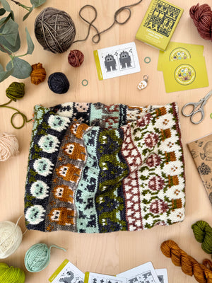 Pacific Knit Co. knitting pattern Pacific Knit Co. - Cryptid Doodle Card Deck (Expansion) PRE-ORDER