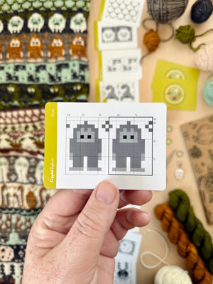 Pacific Knit Co. knitting pattern Pacific Knit Co. - Cryptid Doodle Card Deck (Expansion) PRE-ORDER