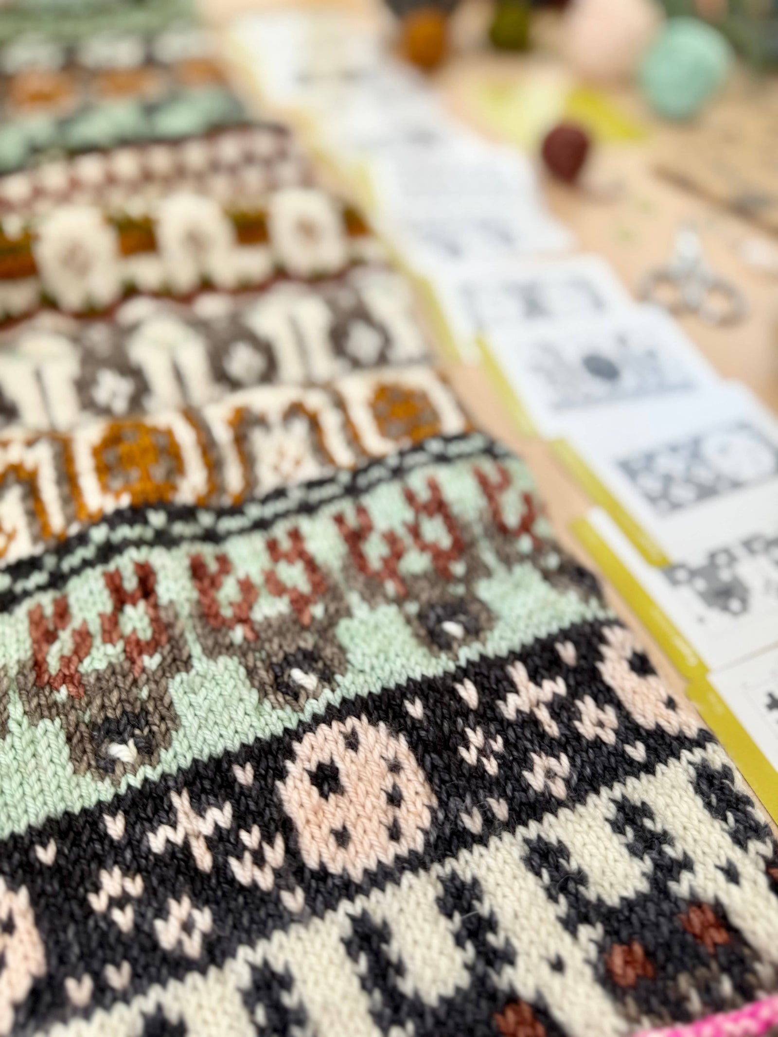 Pacific Knit Co. knitting pattern Pacific Knit Co. - Cryptid Doodle Card Deck (Expansion) PRE-ORDER