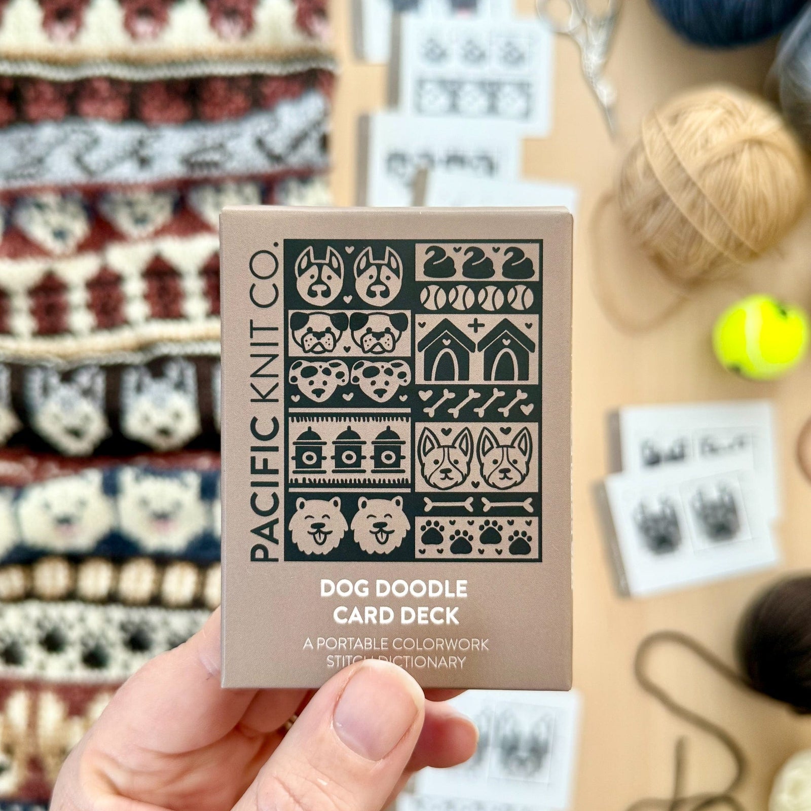 Pacific Knit Co. knitting pattern Pacific Knit Co. - Dog Doodle Card Deck (Expansion)
