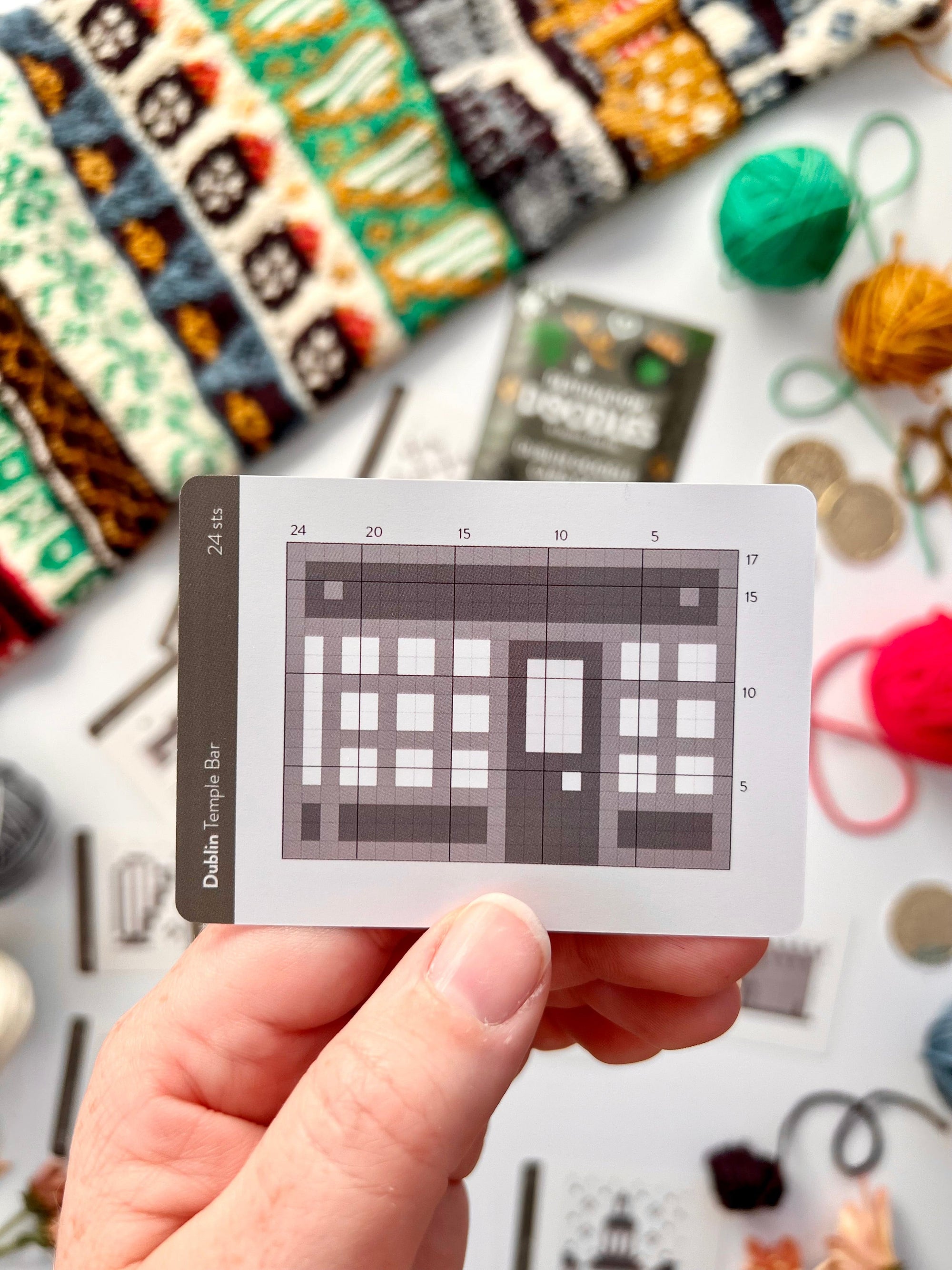 Pacific Knit Co. knitting pattern Pacific Knit Co. - Dublin Destination Doodle Card Deck (Foil Pack)