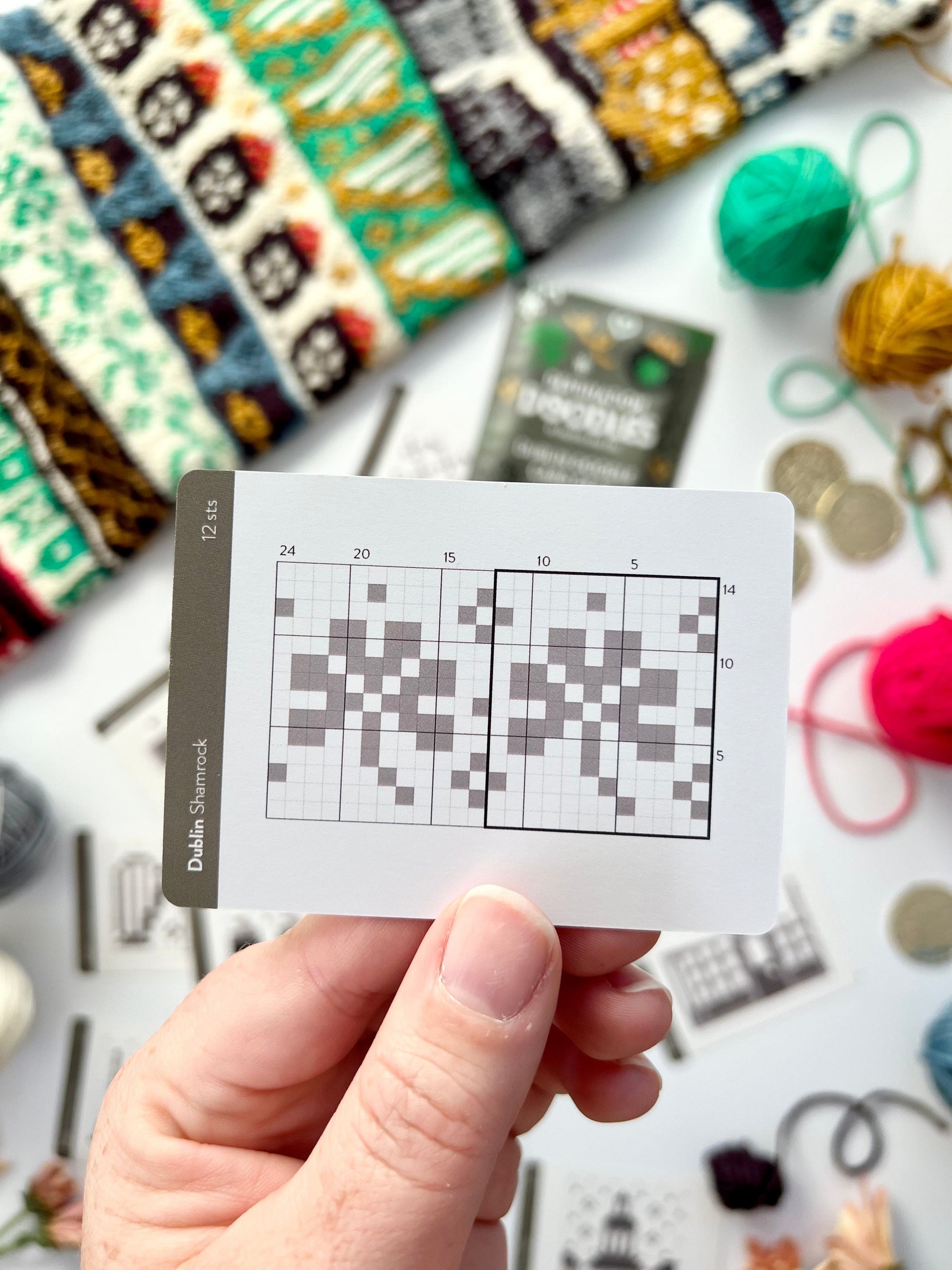 Pacific Knit Co. knitting pattern Pacific Knit Co. - Dublin Destination Doodle Card Deck (Foil Pack)