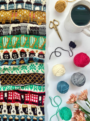 Pacific Knit Co. knitting pattern Pacific Knit Co. - Dublin Destination Doodle Card Deck (Foil Pack)