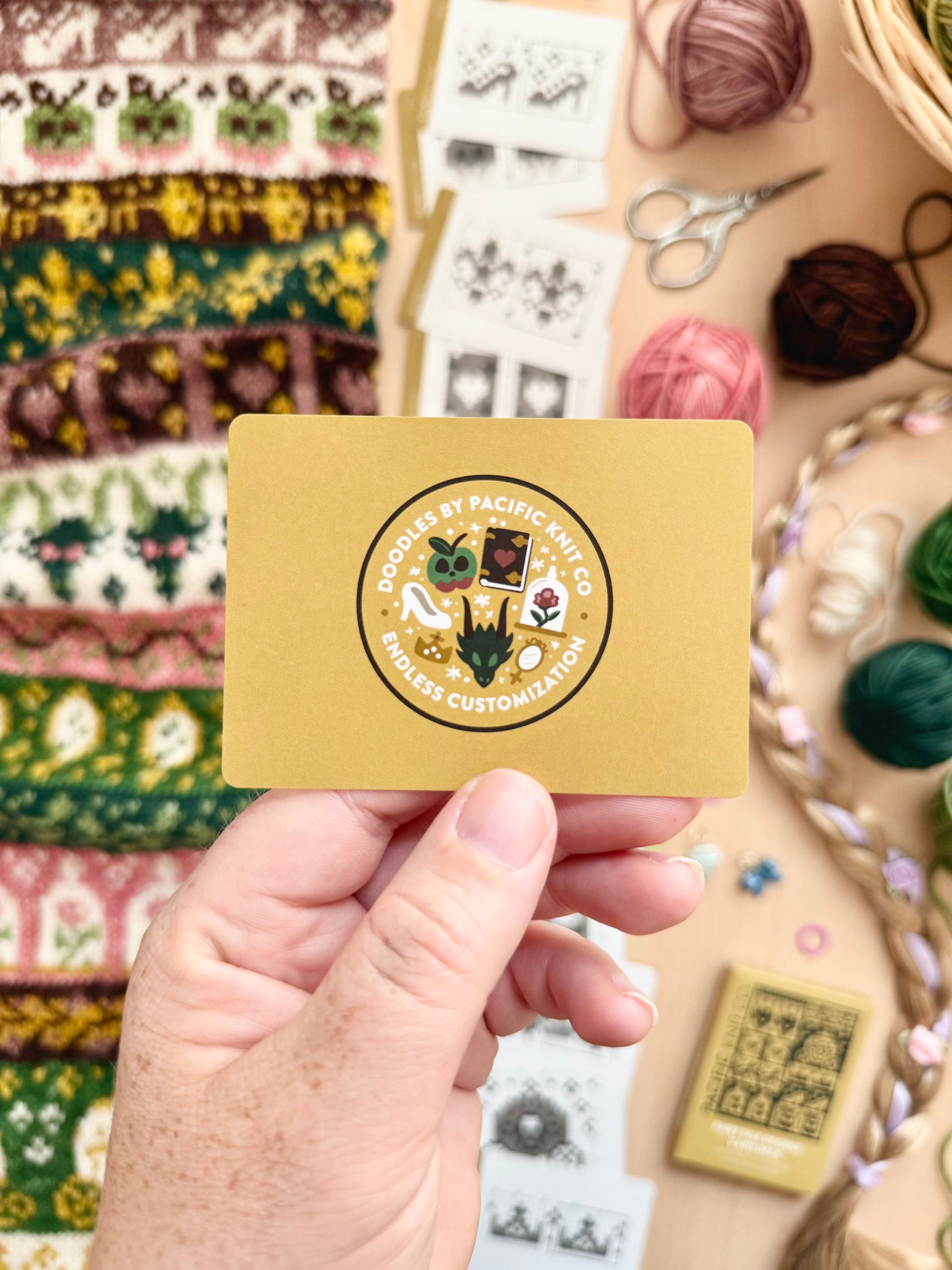 Pacific Knit Co. knitting pattern Pacific Knit Co. - Fairy Tale Doodle Card Deck (Expansion) PRE-ORDER