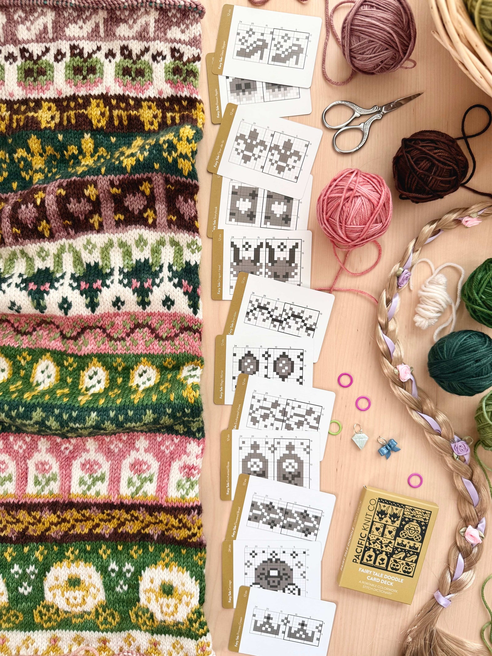 Pacific Knit Co. knitting pattern Pacific Knit Co. - Fairy Tale Doodle Card Deck (Expansion) PRE-ORDER