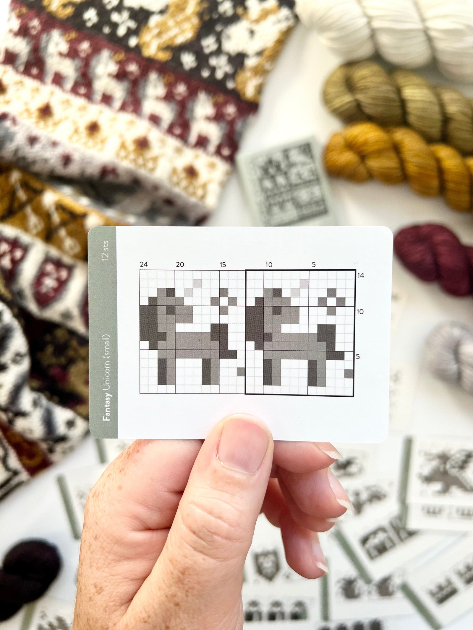 Pacific Knit Co. knitting pattern Pacific Knit Co. - Fantasy Doodle Card Deck (Expansion)