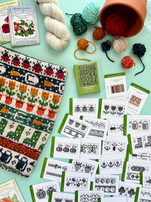 Pacific Knit Co. knitting pattern Pacific Knit Co. - Garden Doodle Card Deck (Expansion)