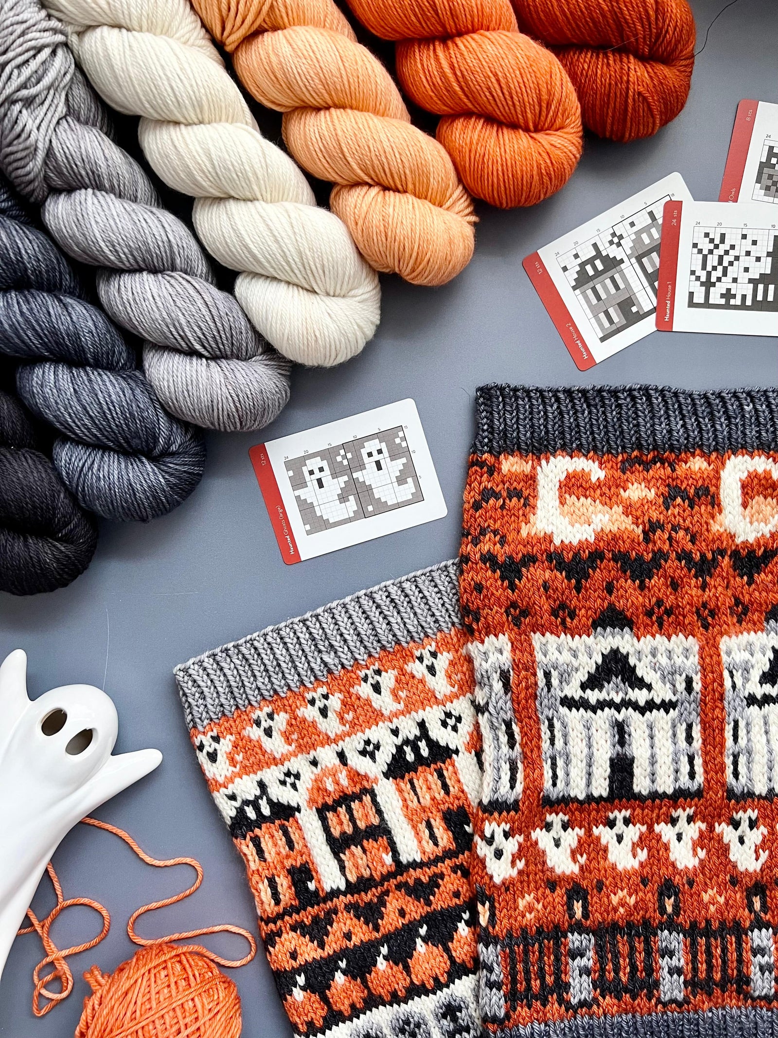 Pacific Knit Co. knitting pattern Pacific Knit Co. - Haunted Doodle Card Deck (Expansion)