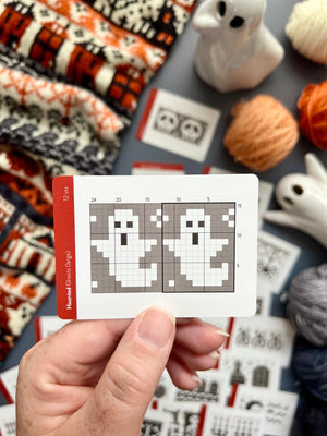 Pacific Knit Co. knitting pattern Pacific Knit Co. - Haunted Doodle Card Deck (Expansion)