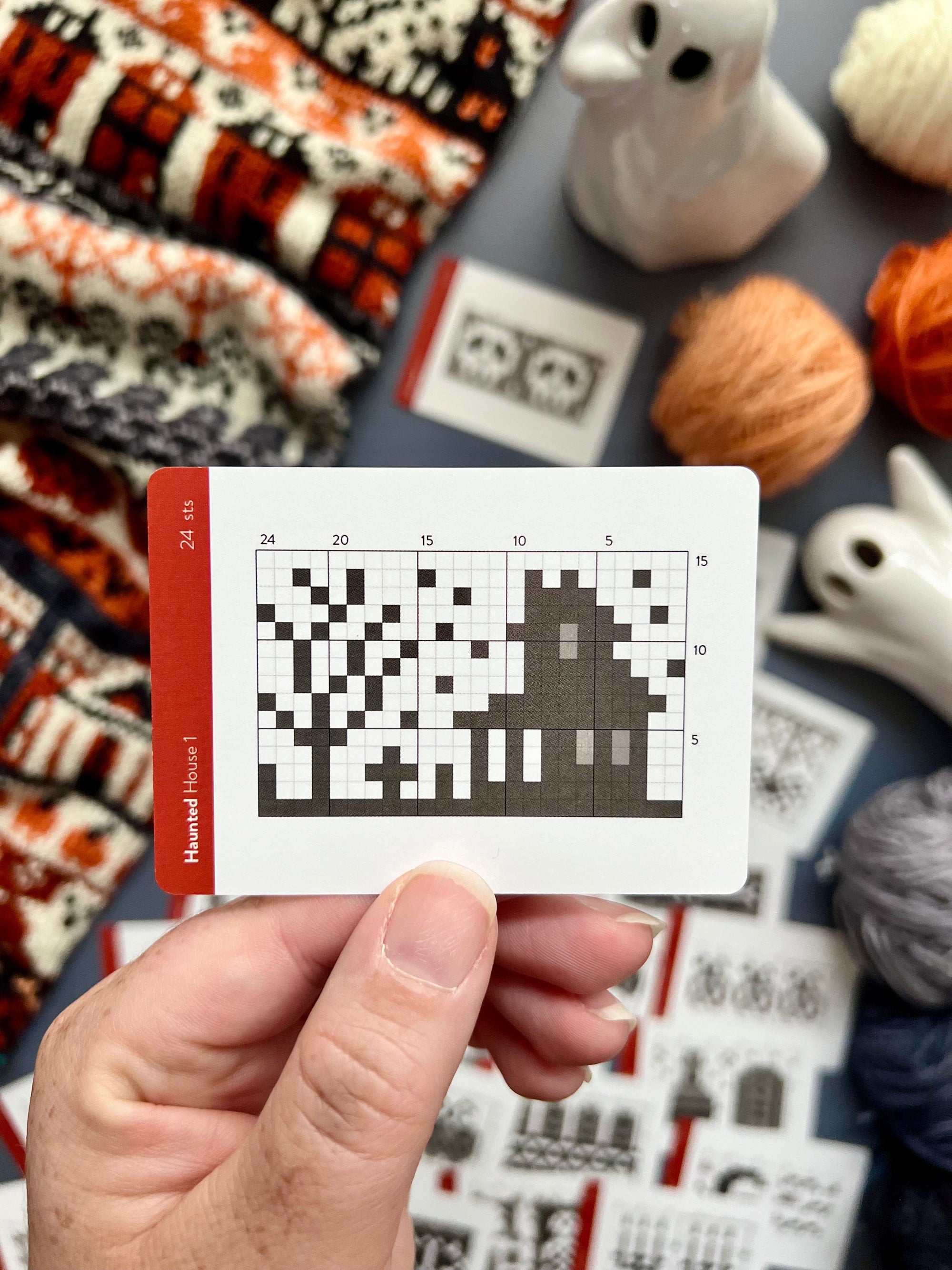 Pacific Knit Co. knitting pattern Pacific Knit Co. - Haunted Doodle Card Deck (Expansion)