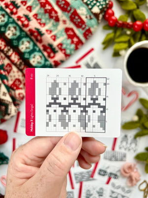 Pacific Knit Co. knitting pattern Pacific Knit Co. - Holiday 3 Doodle Card Deck (Expansion)