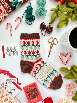 Pacific Knit Co. knitting pattern Pacific Knit Co. - Holiday 3 Doodle Card Deck (Expansion)