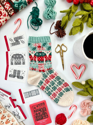 Pacific Knit Co. knitting pattern Pacific Knit Co. - Holiday 3 Doodle Card Deck (Expansion)
