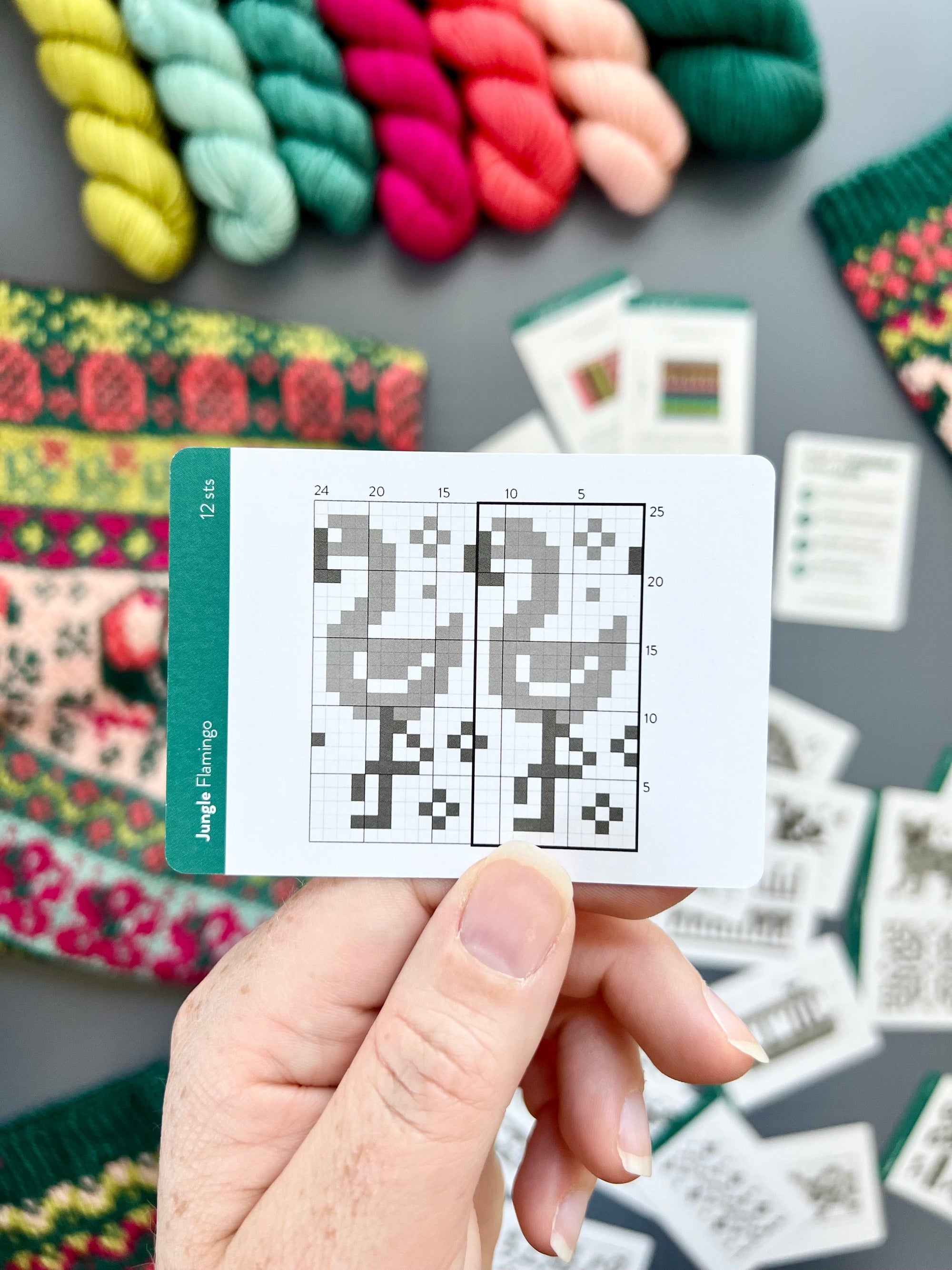 Pacific Knit Co. knitting pattern Pacific Knit Co. - Jungle Doodle Card Deck (Expansion) PRE-ORDER