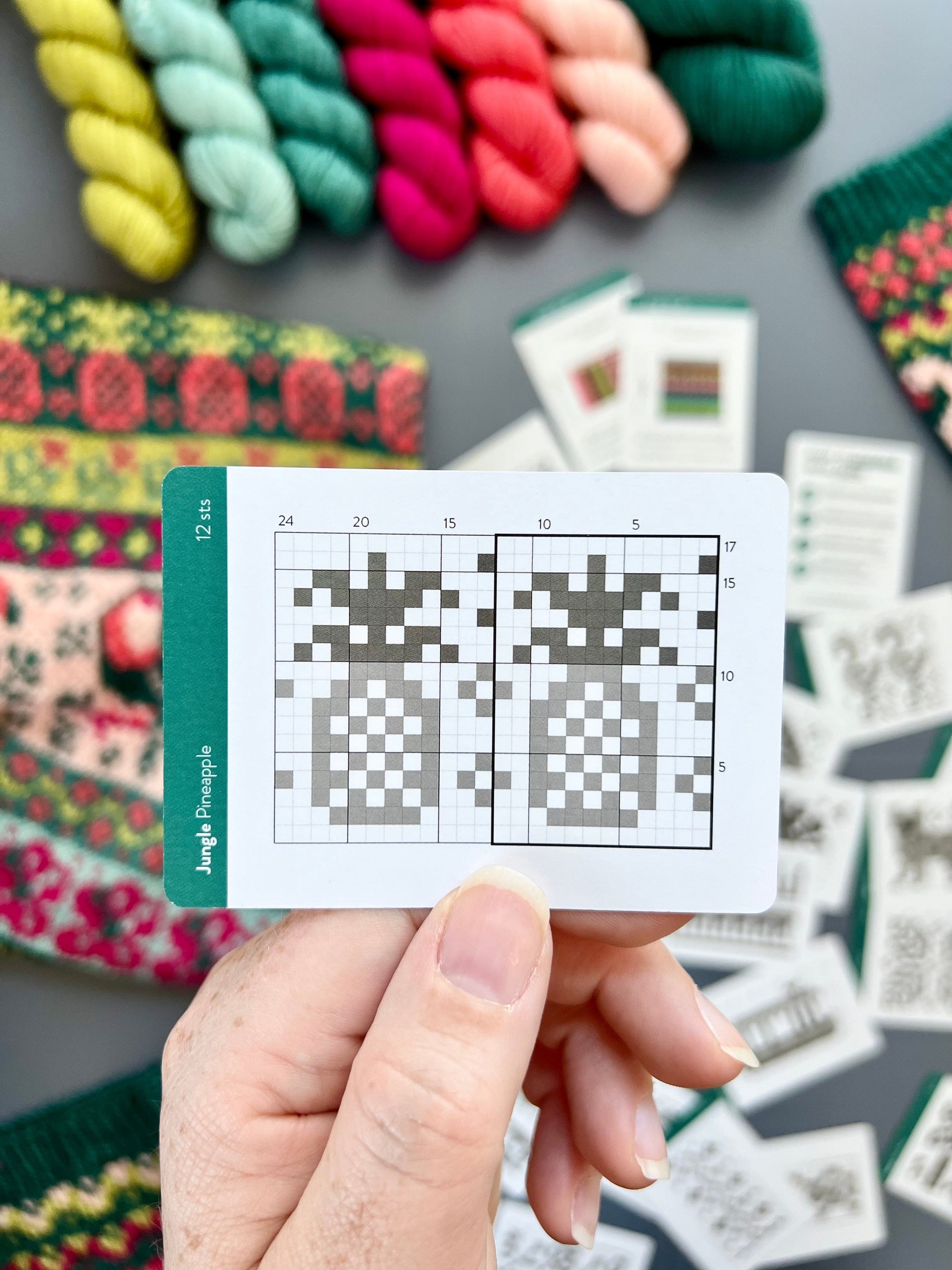 Pacific Knit Co. knitting pattern Pacific Knit Co. - Jungle Doodle Card Deck (Expansion) PRE-ORDER