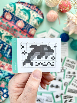Pacific Knit Co. knitting pattern Pacific Knit Co. - Ocean 2 Doodle Card Deck (Expansion)