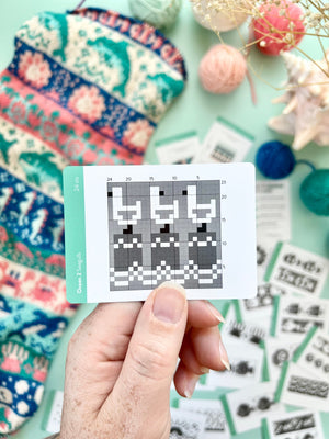 Pacific Knit Co. knitting pattern Pacific Knit Co. - Ocean 2 Doodle Card Deck (Expansion)