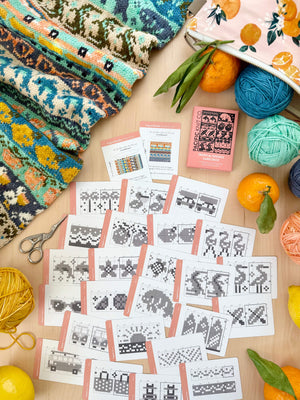 Pacific Knit Co. knitting pattern Pacific Knit Co. - Tropical Doodle Card Deck (Expansion)