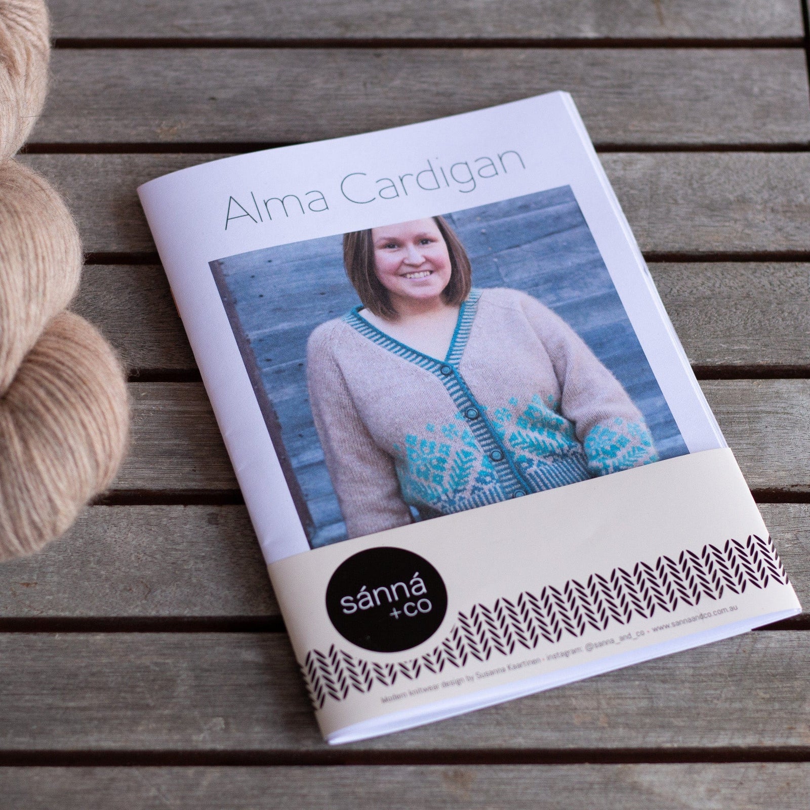 Sanna & Co. Sanna & Co. Knitting Pattern - Alma Cardigan