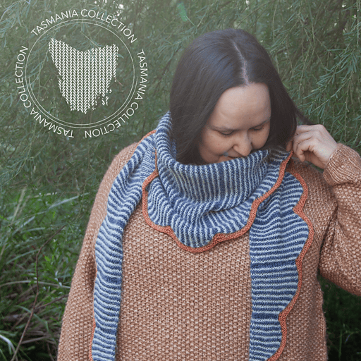 Sanna & Co. Sanna & Co. Knitting Pattern - Bay of Fires Scarf