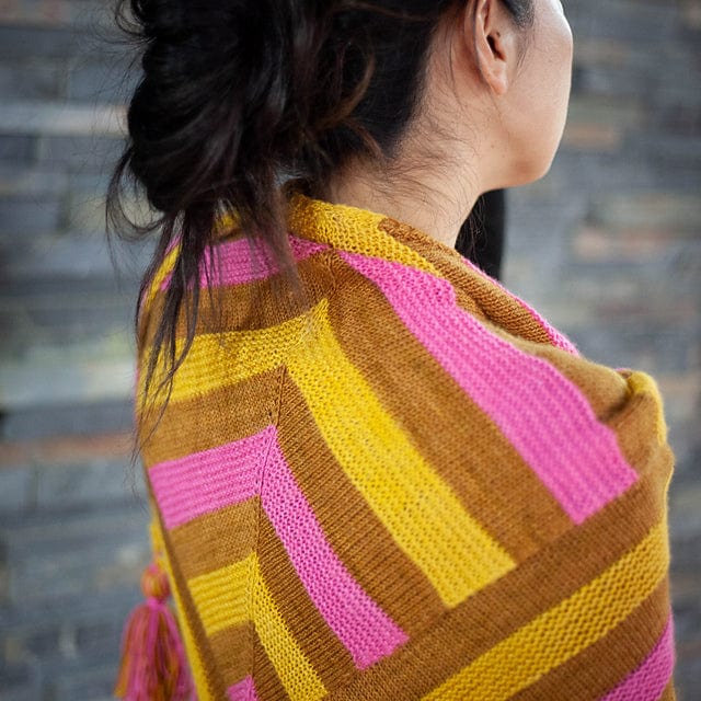 Sanna & Co. Sanna & Co. Knitting Pattern - Claire in Paris Shawl