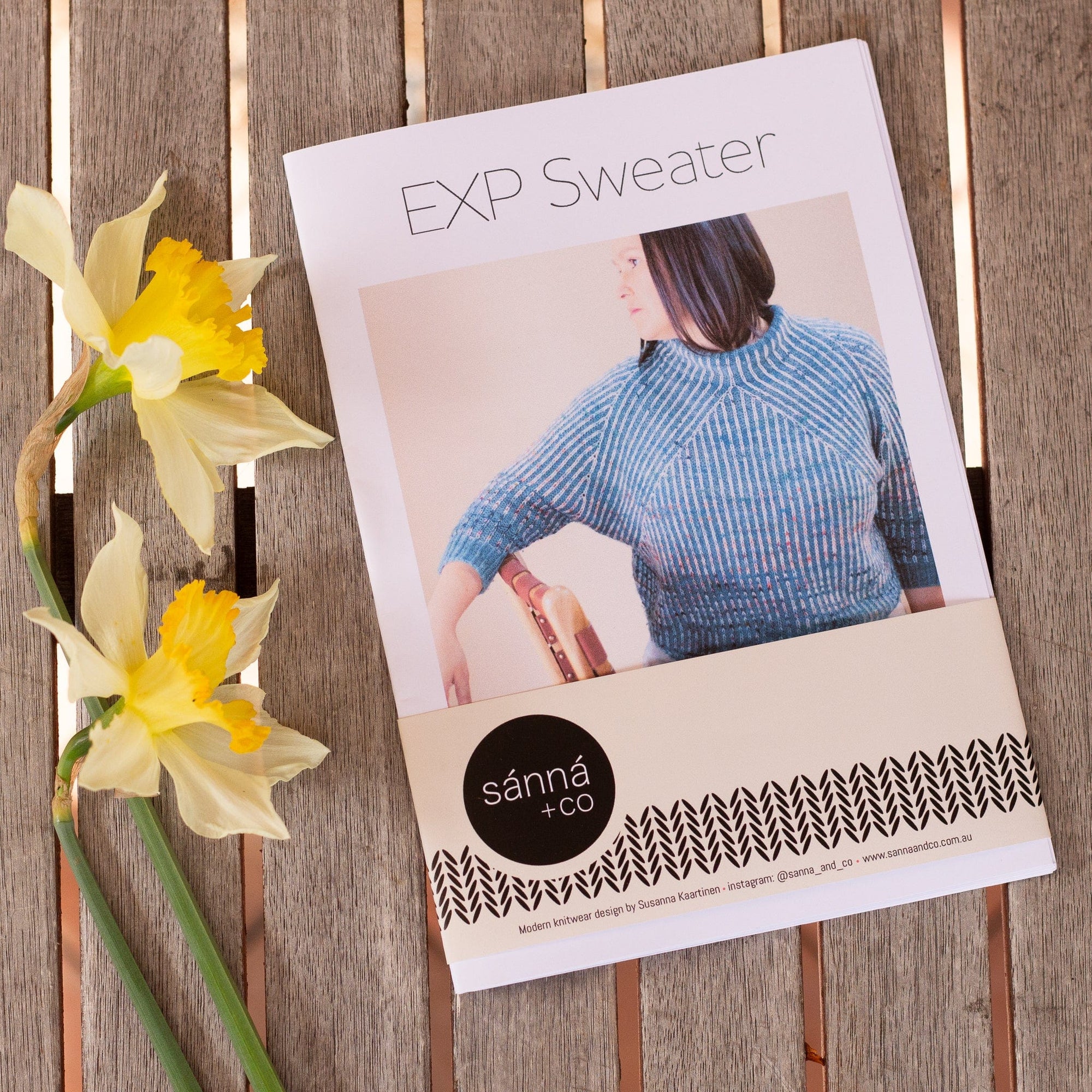 Sanna & Co. Sanna & Co. Knitting Pattern - EXP Sweater
