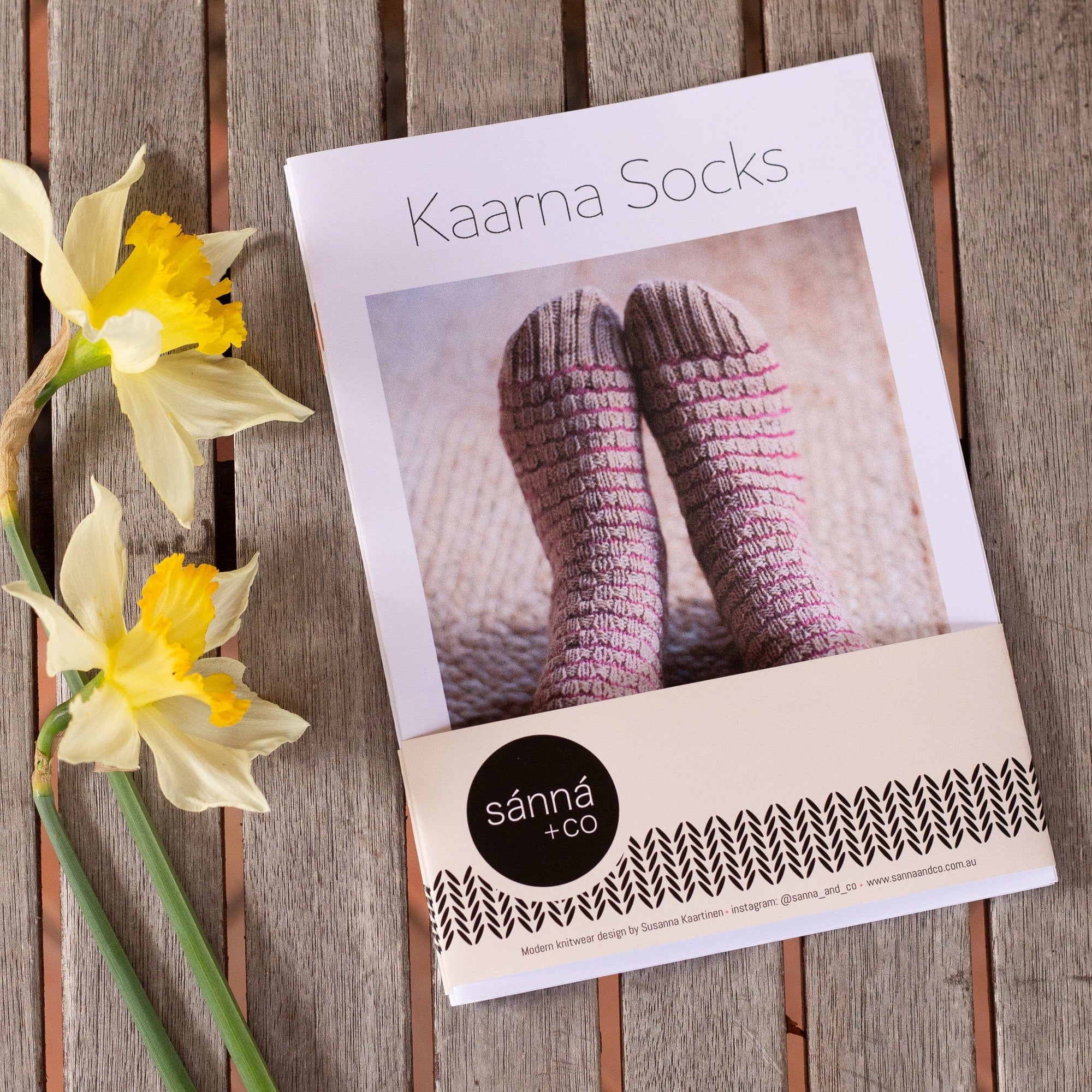 Sanna & Co. Sanna & Co. Knitting Pattern - Kaarna Socks