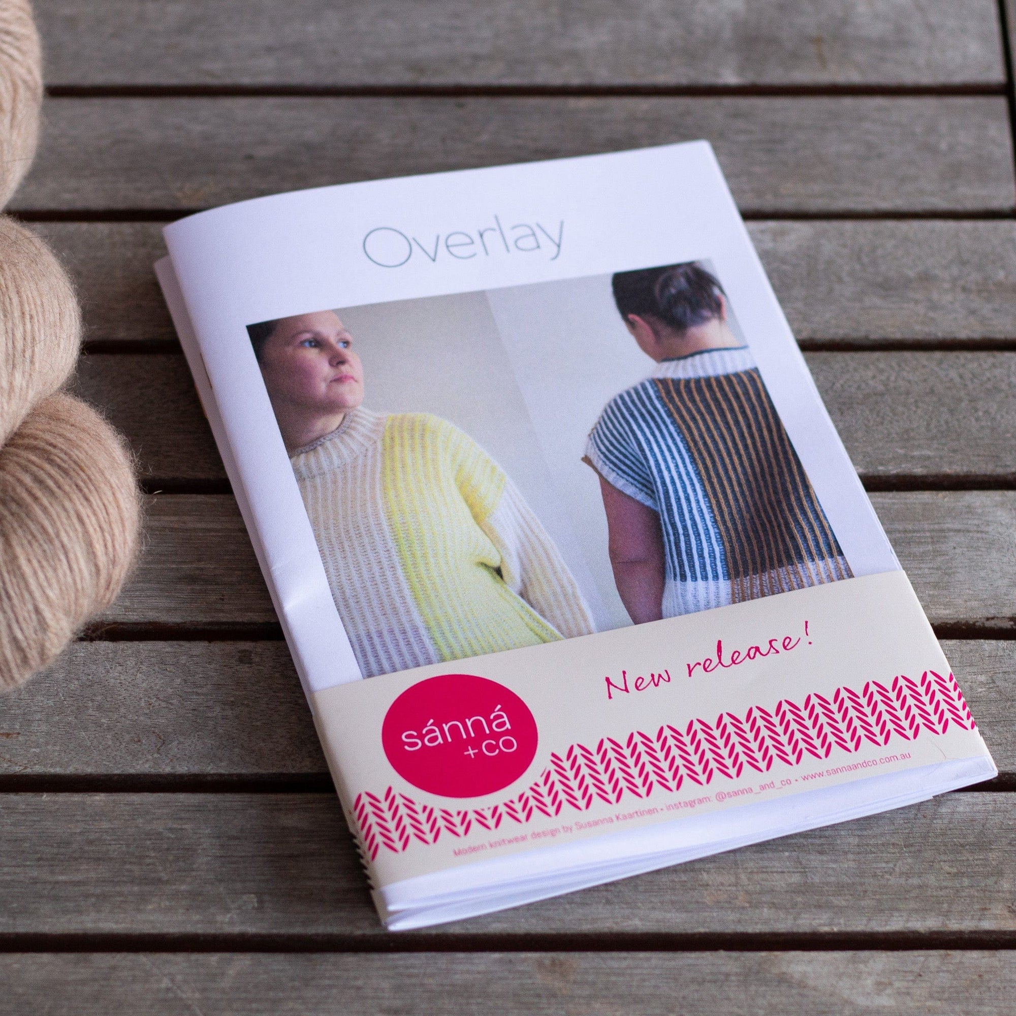 Sanna & Co. Sanna & Co. Knitting Pattern - Overlay Sweater & Vest