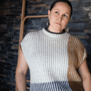 Sanna & Co. Sanna & Co. Knitting Pattern - Overlay Sweater & Vest