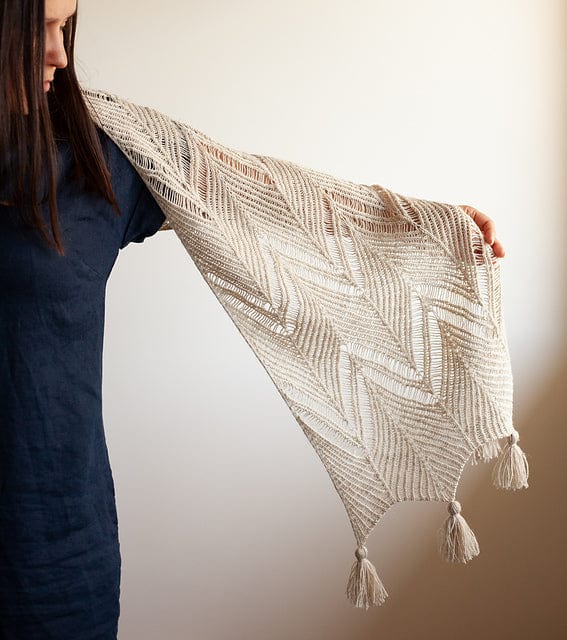 Sanna & Co. Sanna & Co. Knitting Pattern - Siksak Scarf