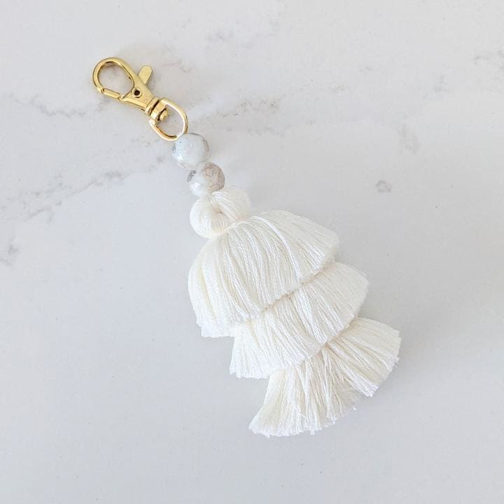 Thread & Maple Blanca Thread & Maple - Handmade Bag Tassel