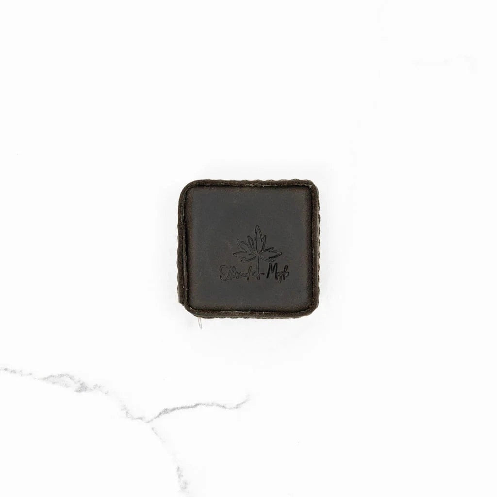 Thread & Maple Chocolate Thread & Maple - Leather Tiny Tape Measure