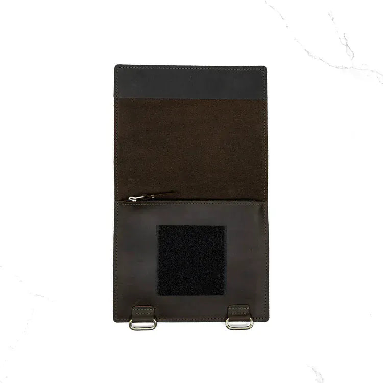 Thread & Maple Chocolate Thread & Maple - Mini Binder Page 2 Velcro Zip