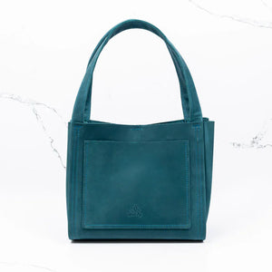 Thread & Maple Teal Thread & Maple - Mini Boxy Tote