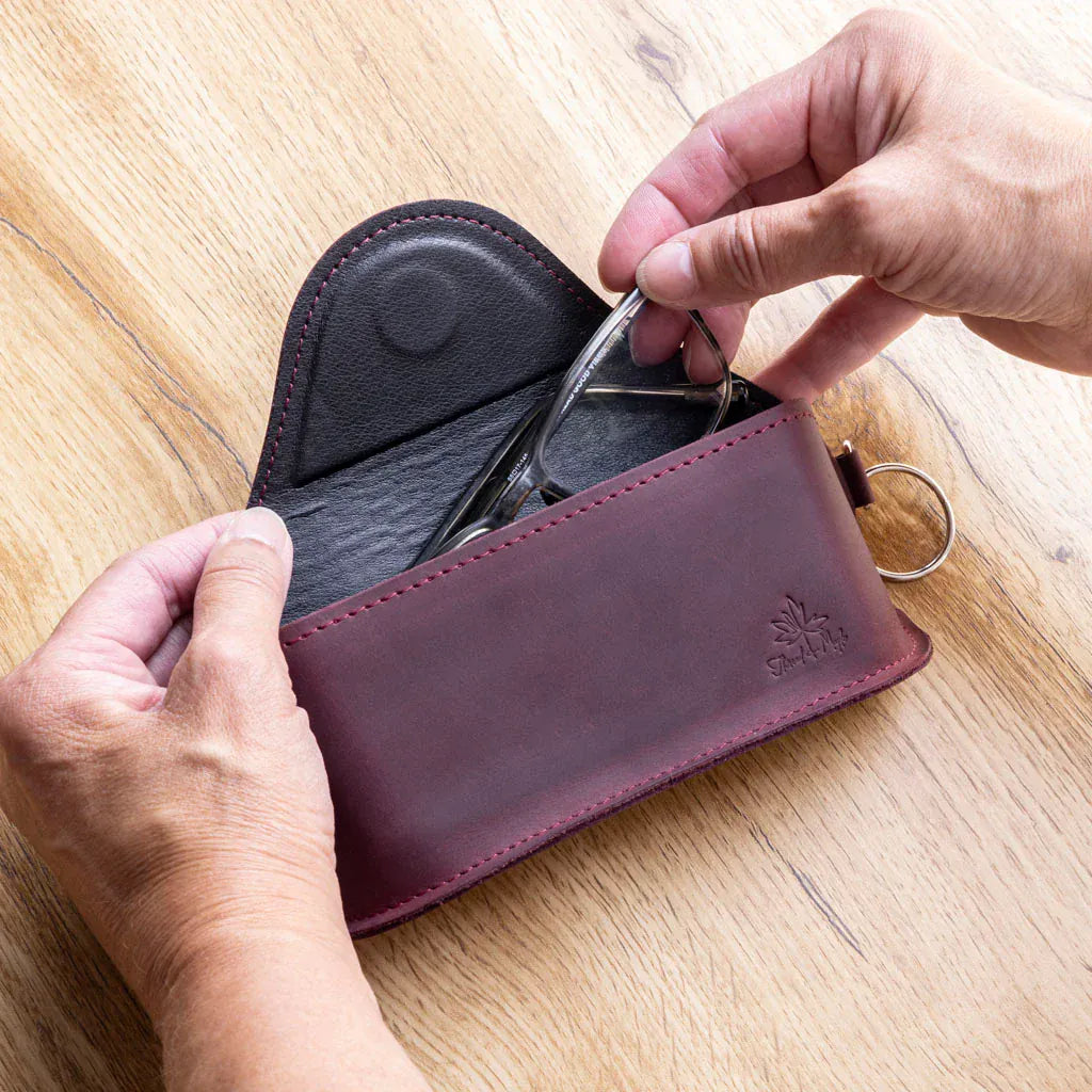 Thread & Maple Thread & Maple - Leather Glasses Case