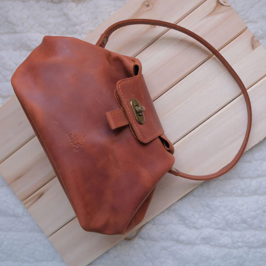 Thread & Maple Whiskey Thread & Maple - Leather Pop Up Bag