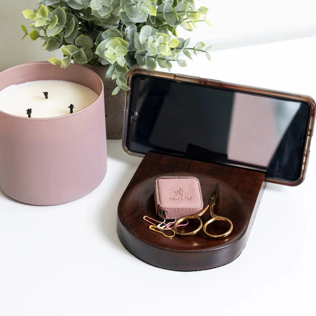 Thread & Maple Rose Thread & Maple - Leather Tiny Tape Measure