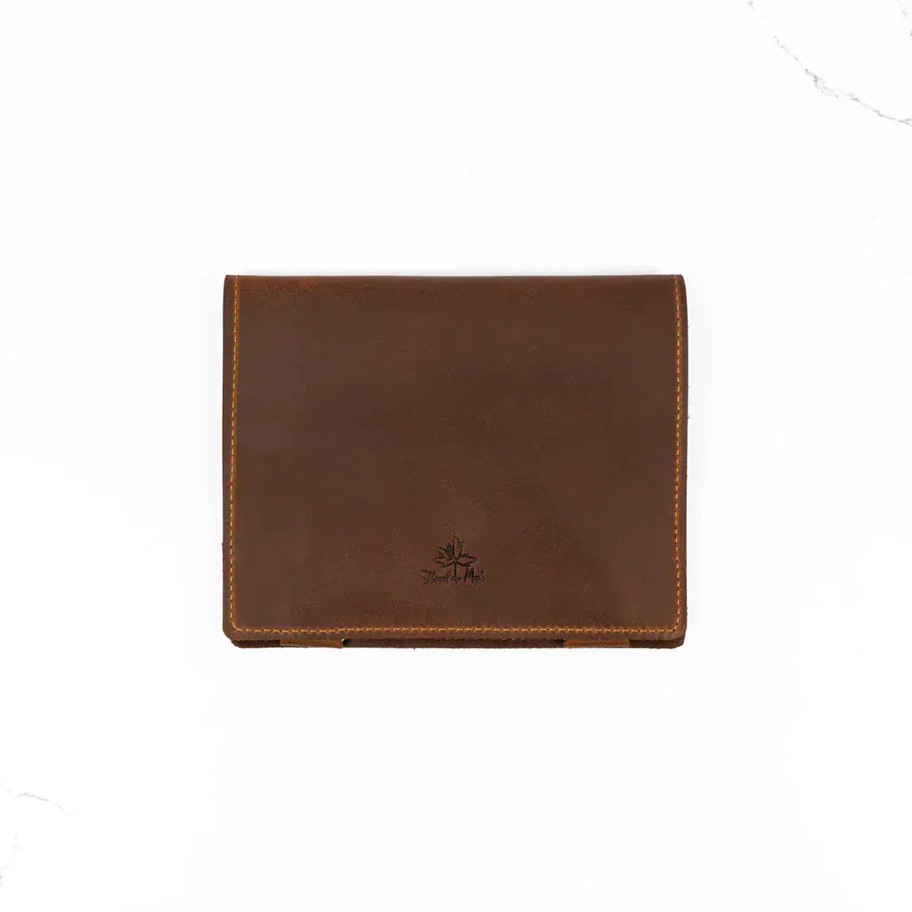 Thread & Maple Chocolate - IN-STOCK Thread & Maple - Mini Binder Page 1 Velcro Zip