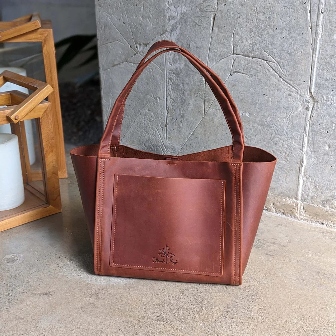 Thread & Maple Whiskey Thread & Maple - Boxy Tote