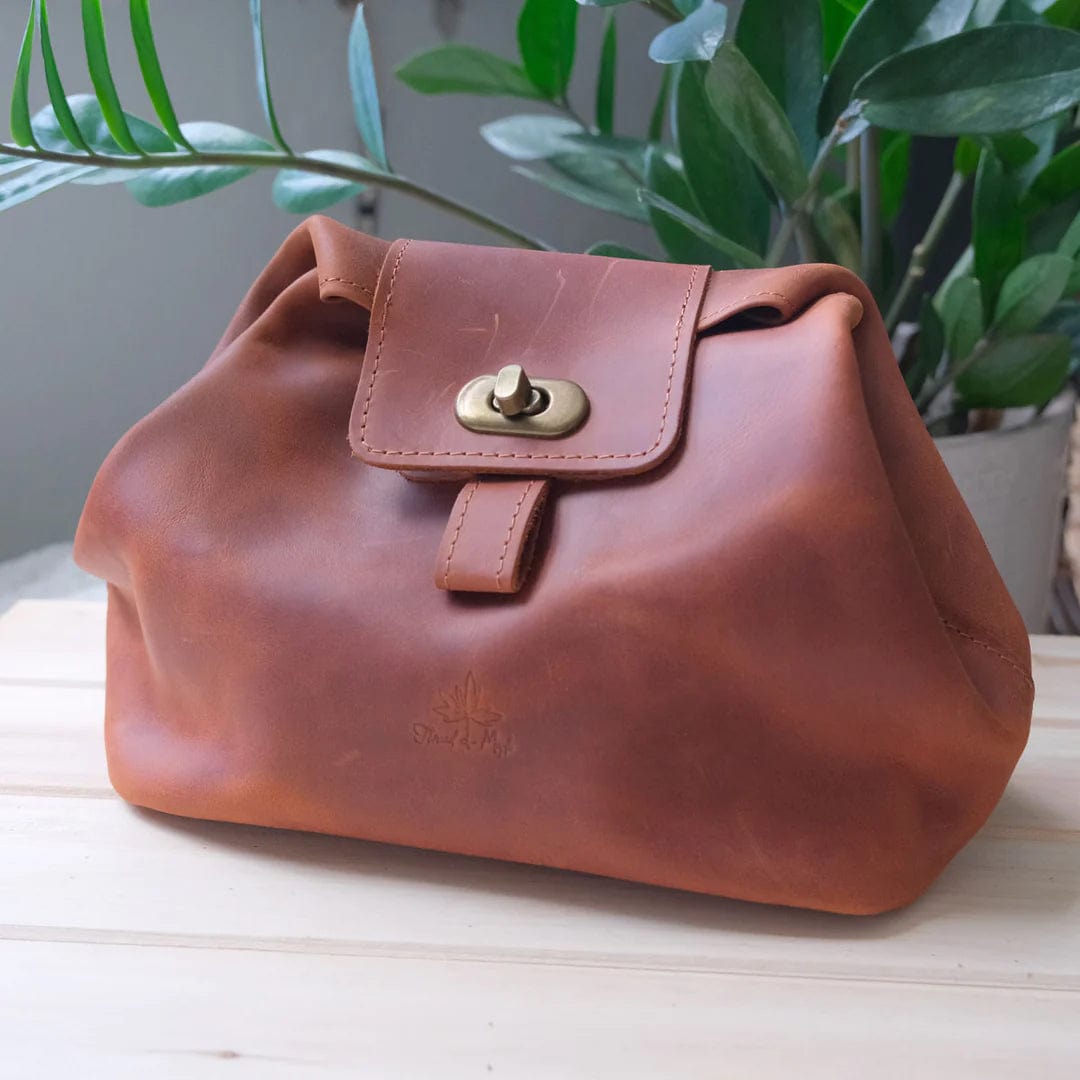 Thread & Maple Whiskey Thread & Maple - Leather Pop Up Bag