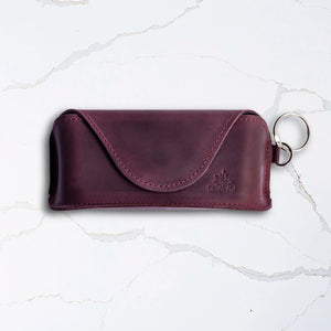 Thread & Maple Wine Thread & Maple - Leather Glasses Case